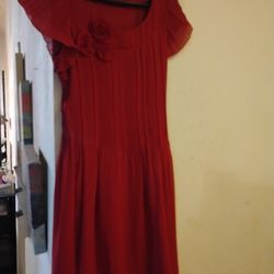 Red Valentine's Dress Women's Size 8