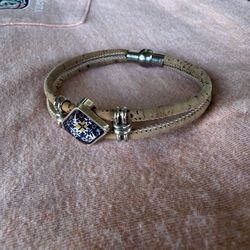 Cork bracelet