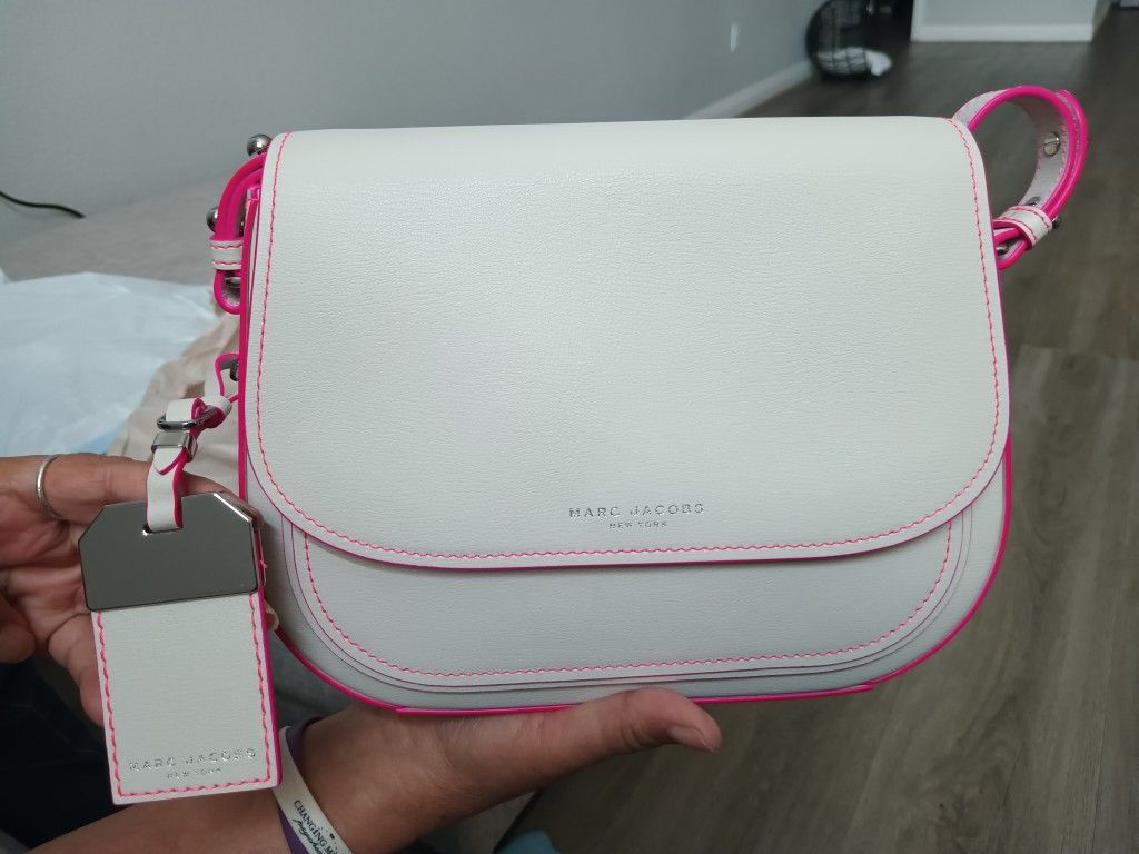White/Pink Marc Jacobs Purse