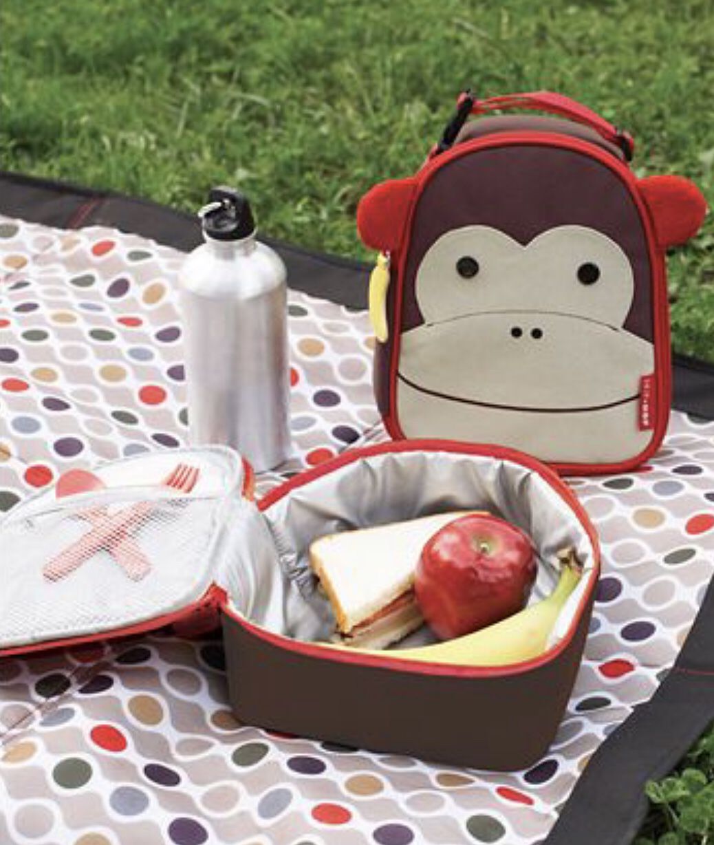 Skip Hop Monkey Backpack, Lunch Daycare Travel NEW