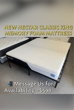 New Nectar Classic King Memory Foam Mattress