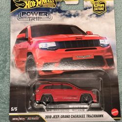 Hot Wheels Premium 2019 Grand Cherokee Trackhawk