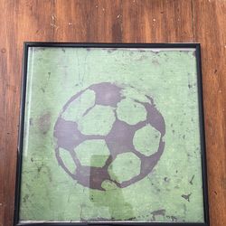 Soccer picture/frame