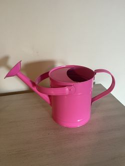 Pink Metal Water Can