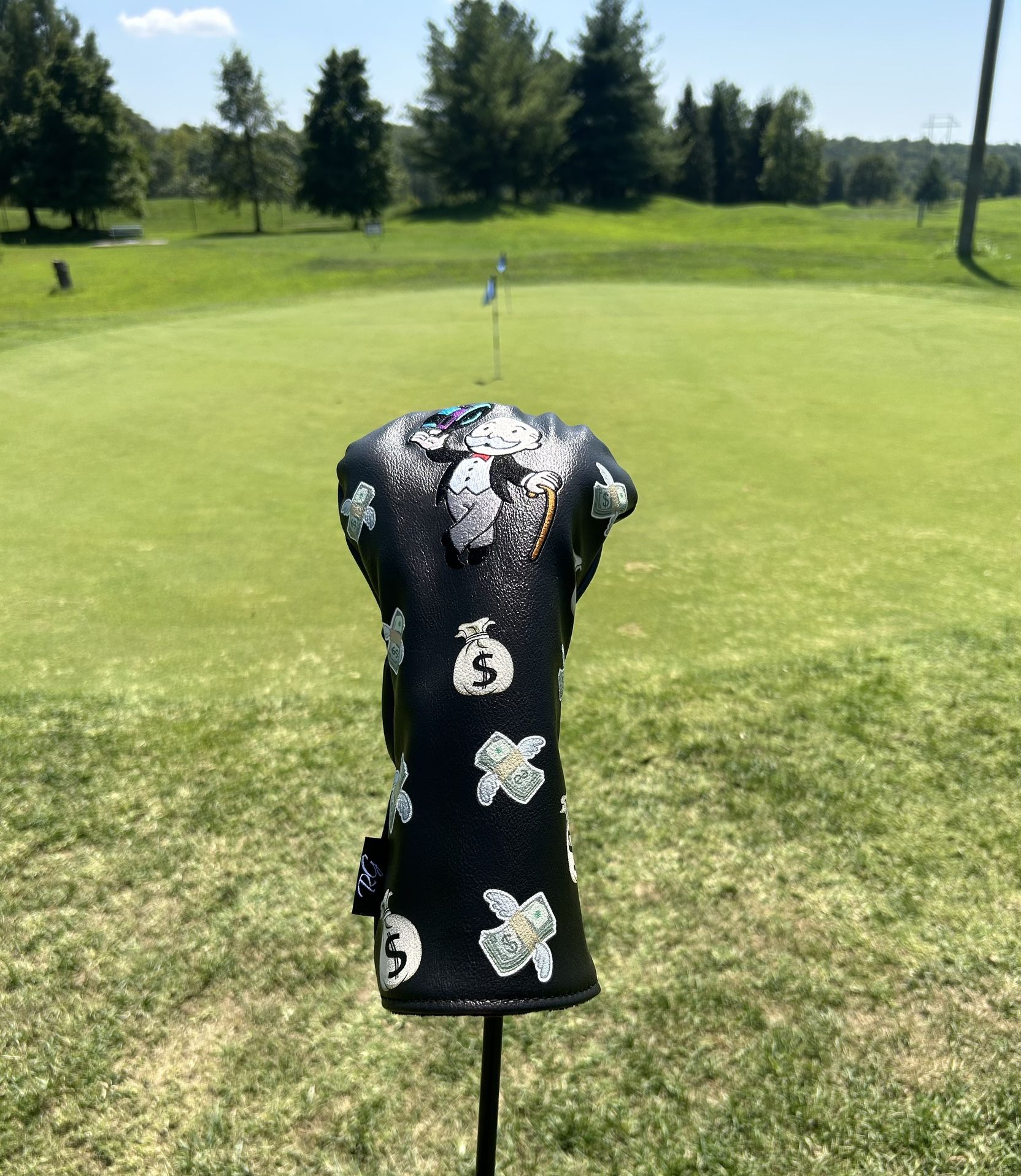 Monopoly Man Golf Driver Headcover 