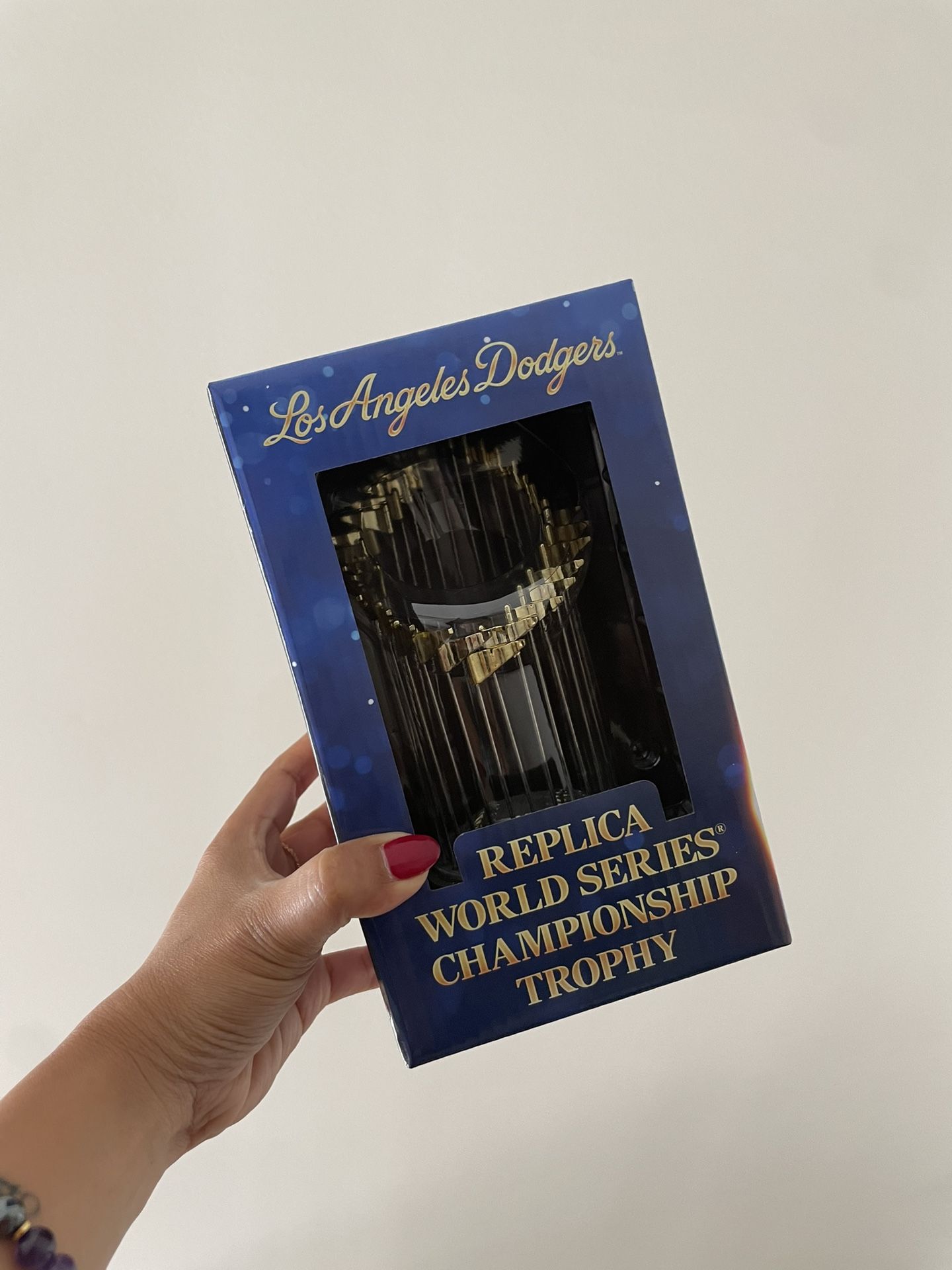 Dodgers World Series Trophy