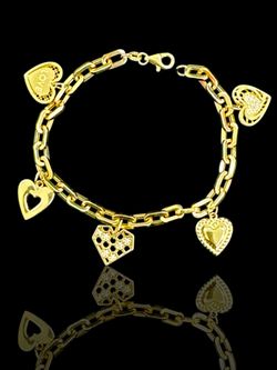 ESCLAVA CHARMS ORO 14K