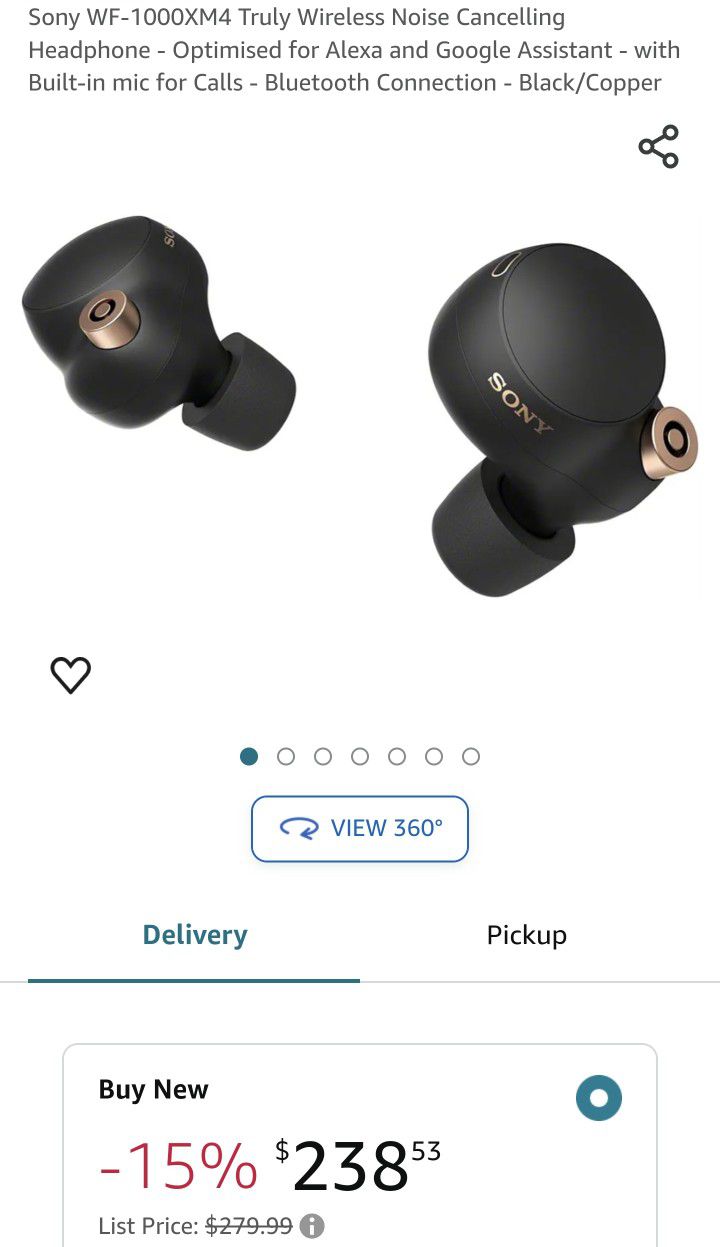 Sony Wh-rf400 Earbuds