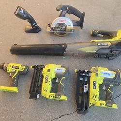 Ryobi 18V Tools