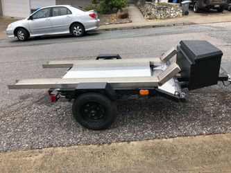 Upgraded Motorcycle Utility Trailer