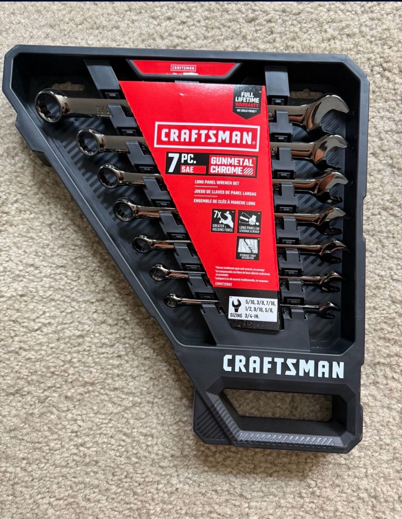 Brand New Craftsman 7pc SAE Set