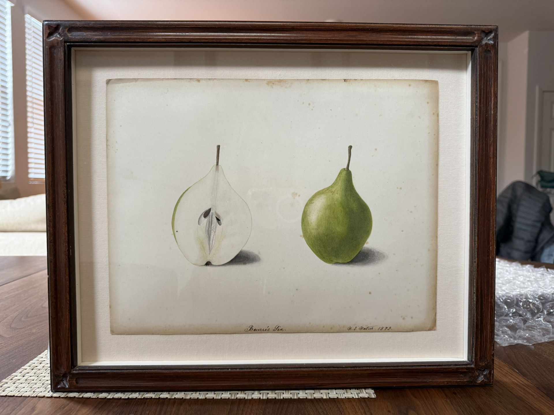 Fruit Painting Antique And Original