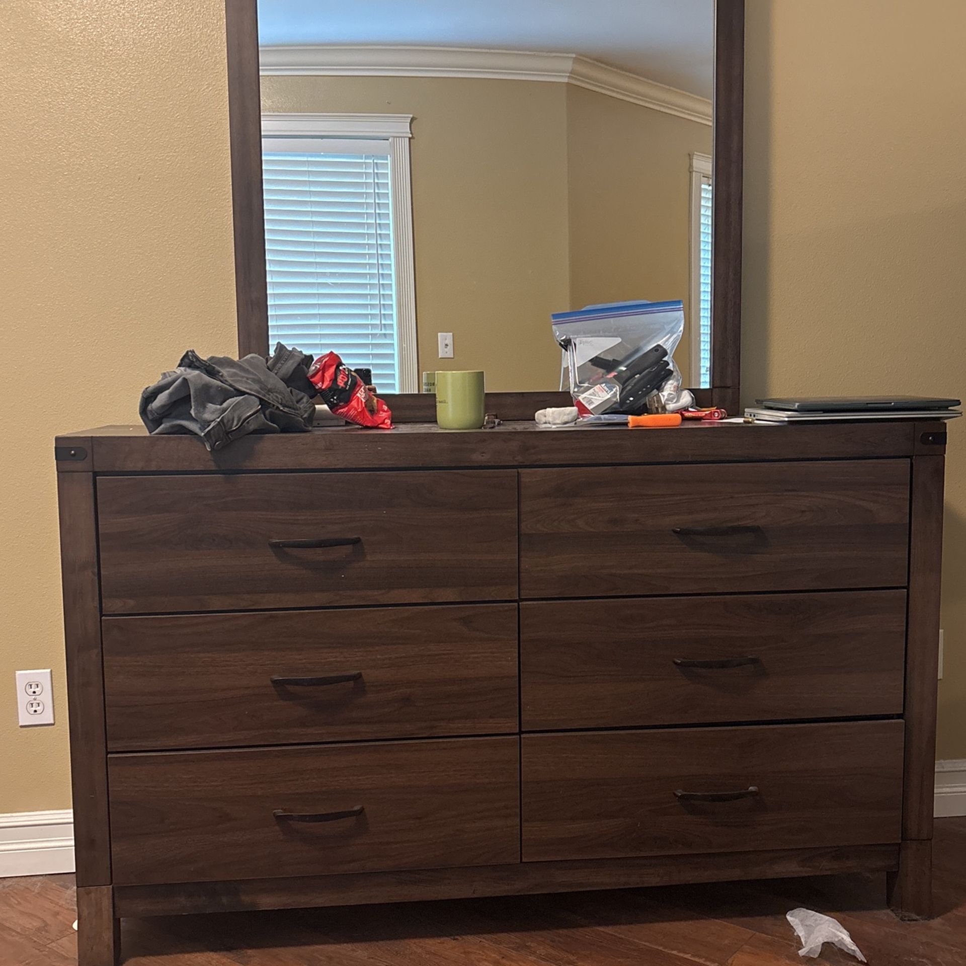 Dresser With Matching Night Stand
