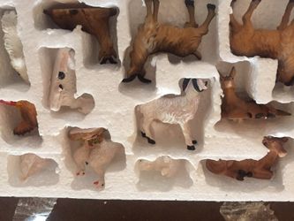 Nativity animal set