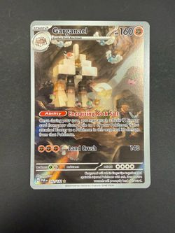 Pokemon, Garganacl - 202/182 - SV04: Paradox Rift