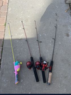 Mini Fishing Rods lol, Zebco , Shakespeare