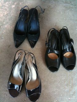 3 pairs shoes