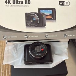 4k Ultra HD   Car Dual Channel Camera
