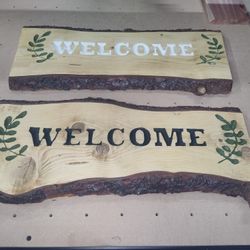 Rustic Welcome Sign