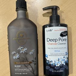 Facial Cleanser & Aromatherapy Lotion