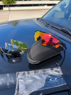 Red Lenses Black Frames New