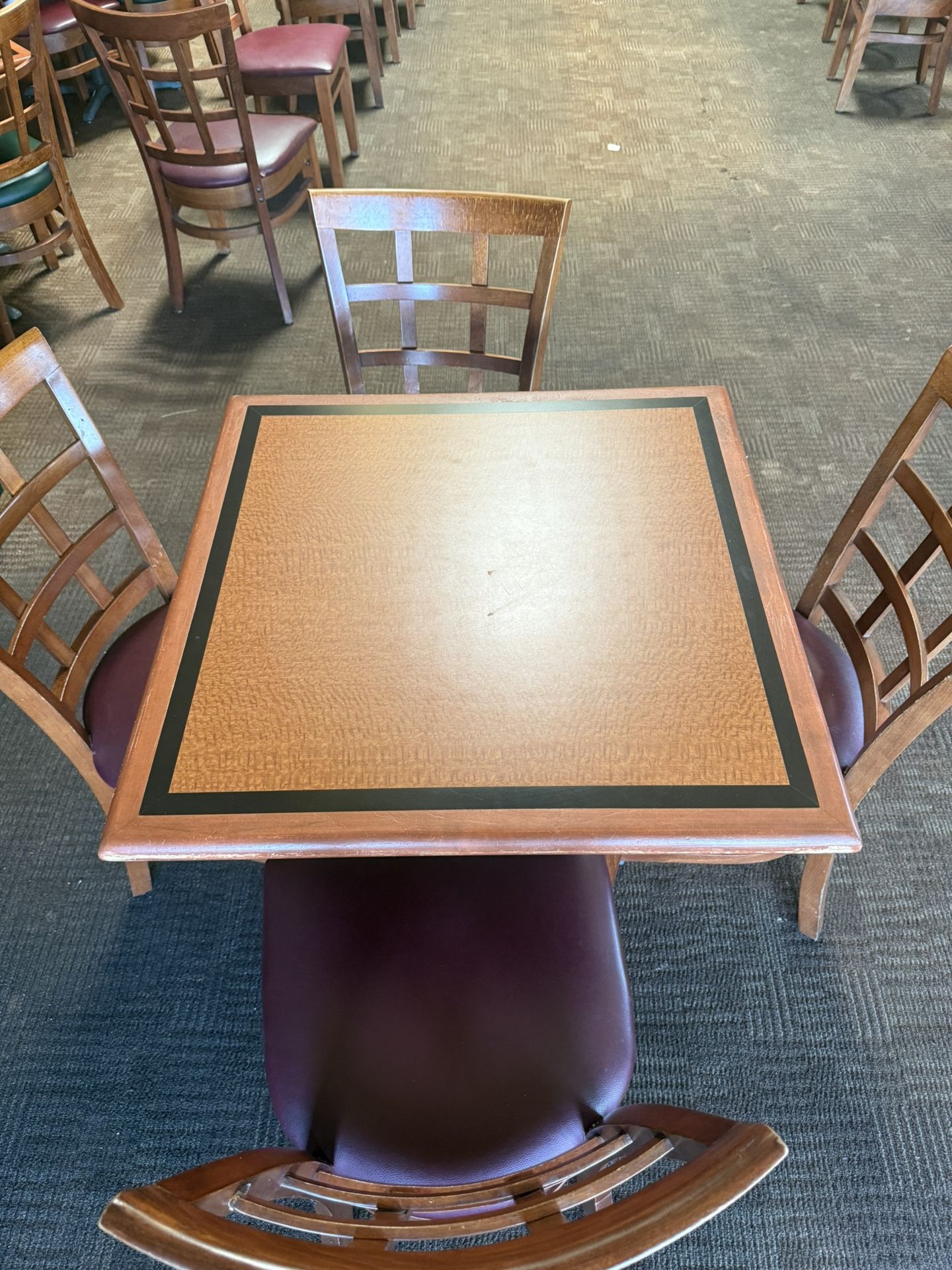 Table And 4 Chairs 