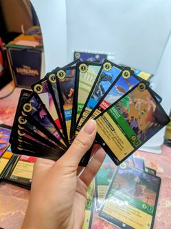 Lorcana Mystery Packs lot of 12 cards, foil/rare/super rare guaranteed