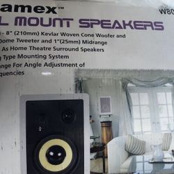 4pc Ceiling / Wall Speakers – Commercial Grade (Excellent Condition)