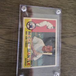Mickey Mantle 1960 Topps Baseball Card