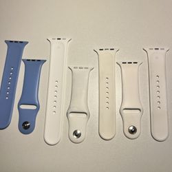 Apple Watch Silicone Bands 3 Sets 