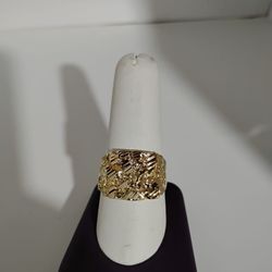 14k Mens Gold Ring