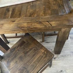 Rustic Farm Dining Set