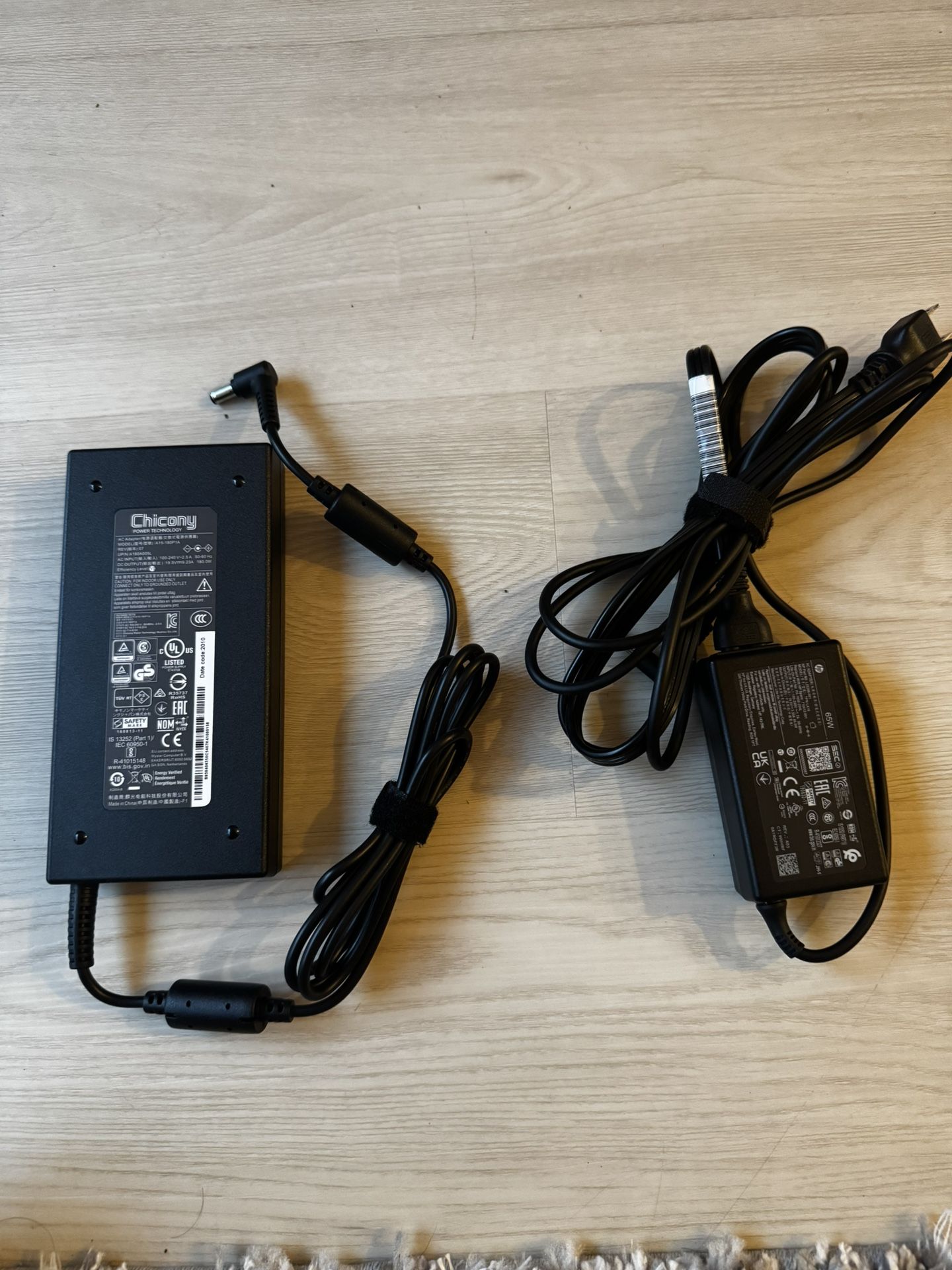 Laptop Chargers - HP and MSI Brands