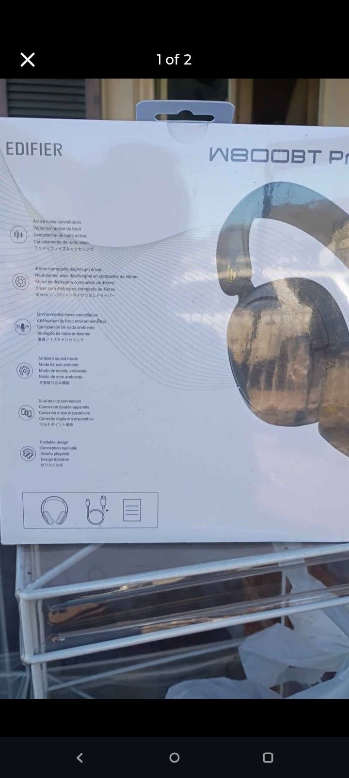 Wireless Over The Ear Headphones 