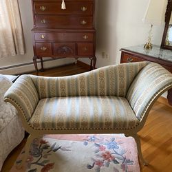 Beautiful Antique Chaise, Mint Condition