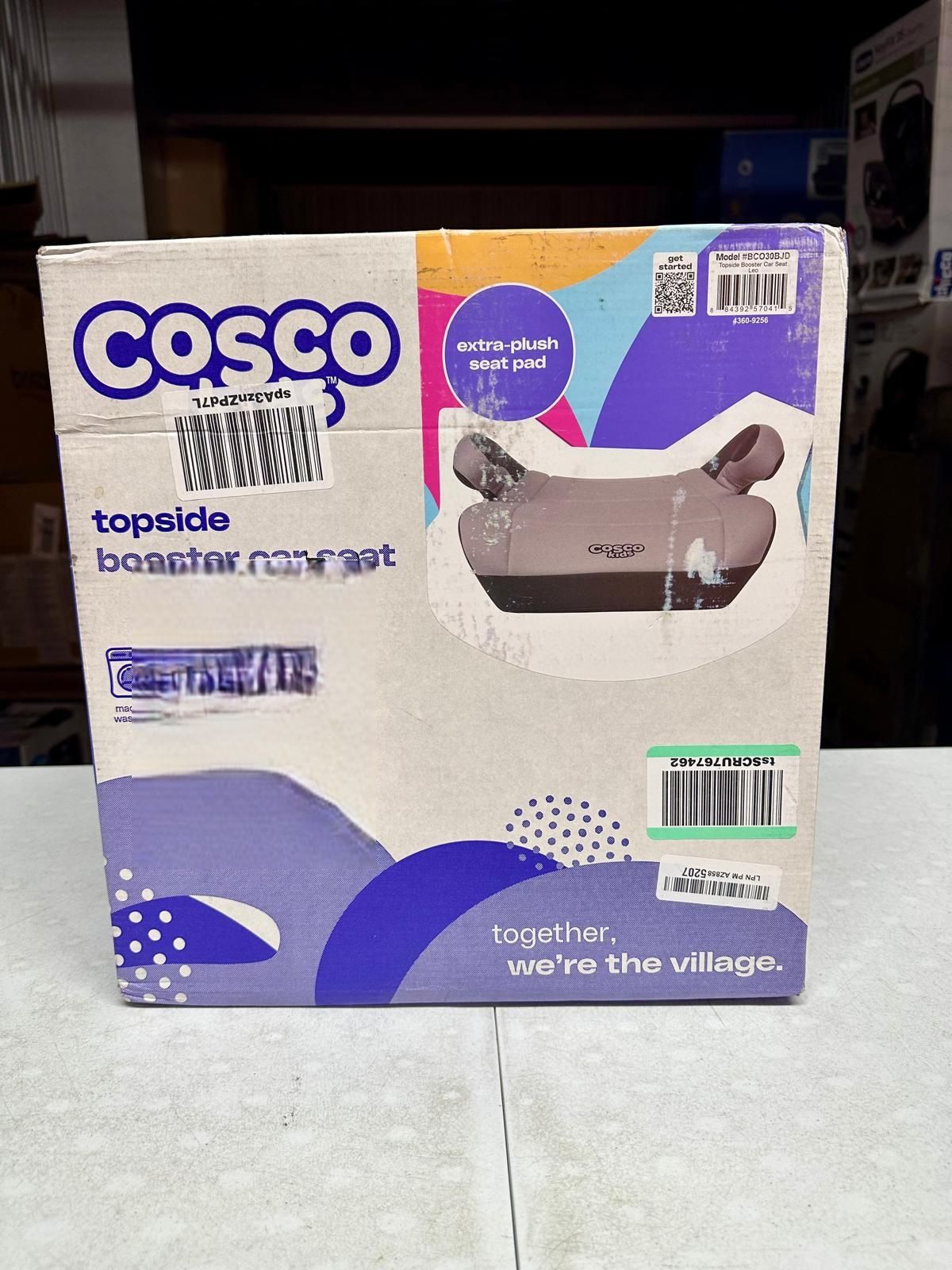 Cosco Topside Backless Booster Car Seat Leo Lightweight 40-100 lb