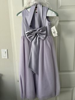 Lavender Flower Girl Dress