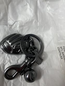 Coach Baseball Key Ring 