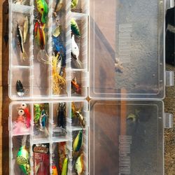 FISHING LURES and CASES