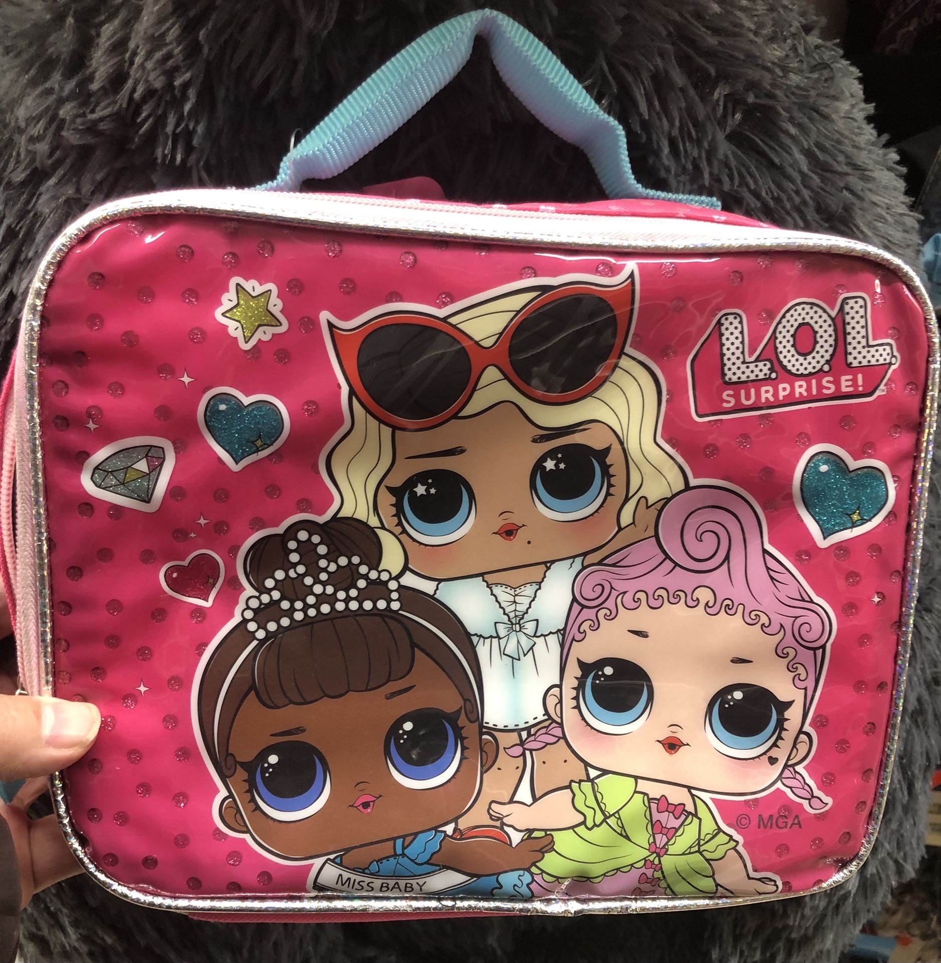 LOL Surprise Lunch box, lunch bag, Lunch Tote 