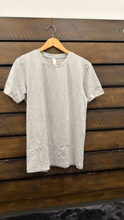 Alo Yoga Men’s Heather Gray Crew Neck T-Shirt Size Small