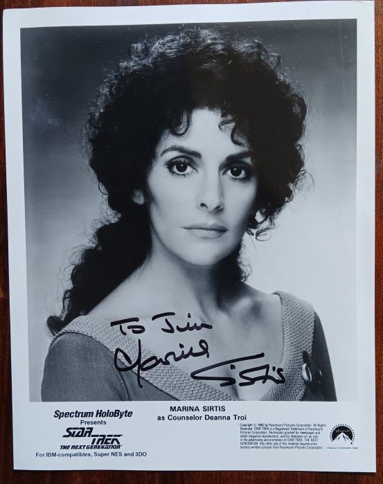 Marina Sirtis- Autographed Photo