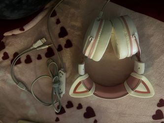Onikuma Cat Headphones with Holder