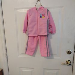 Pink Sweat Suit