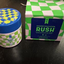 Higher Education Skincare RUSH 2% Salicylic Acid Clear Complexion Pads