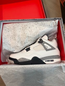 Jordan 4 White Cement 2025 DS