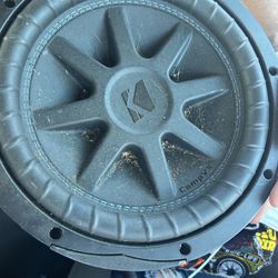 Kicker 44CVX104 10" CompVX subwoofer.