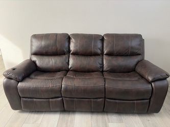 Brown couch