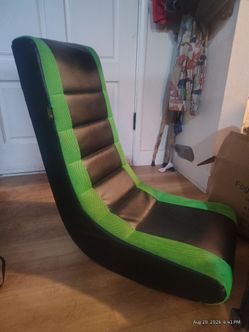 Black and Green Floor Gaming Chair