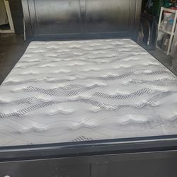 Bed chocolate color, size Queen,in good condition ,